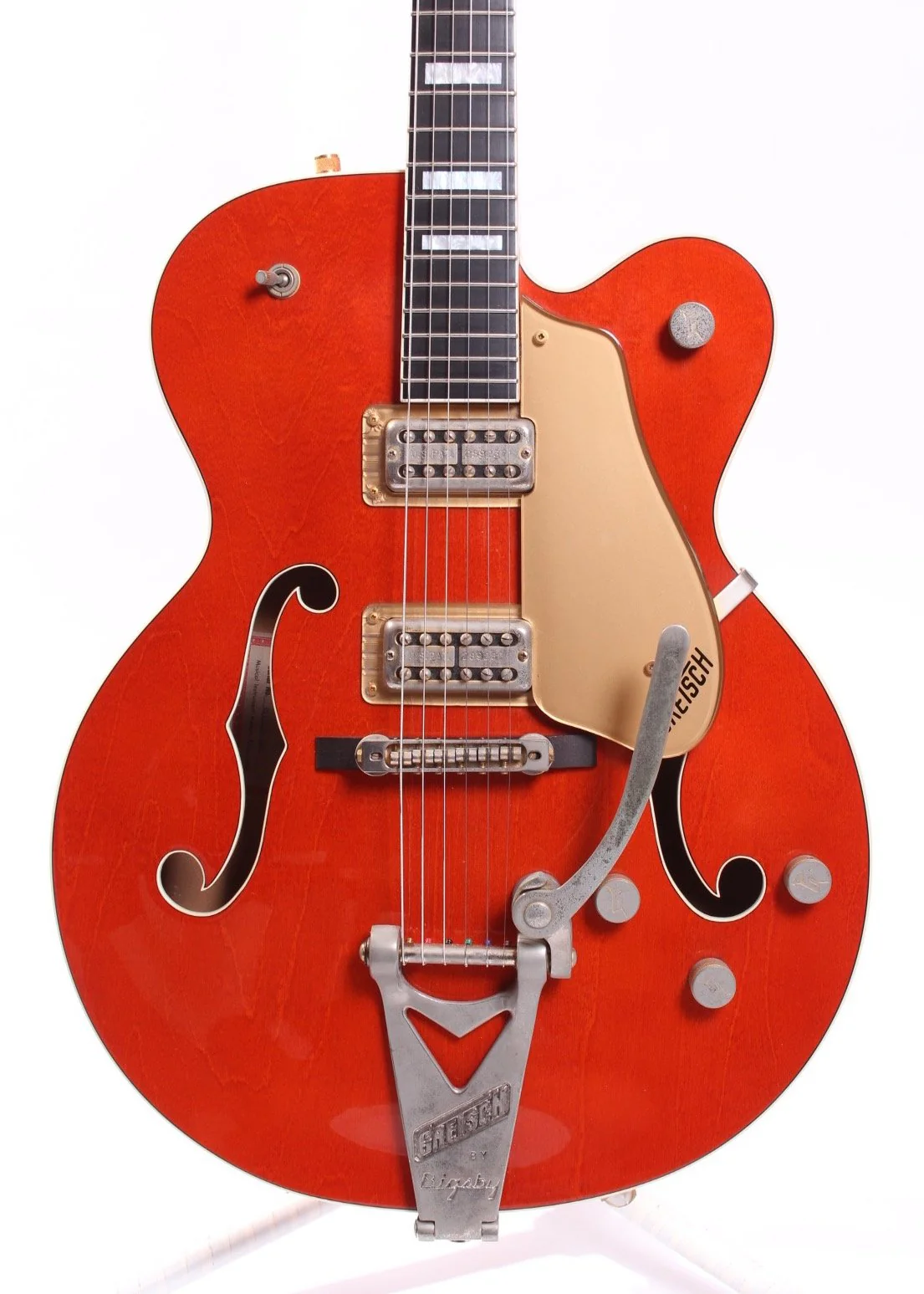 2001 Gretsch 6120 orange - Image 2
