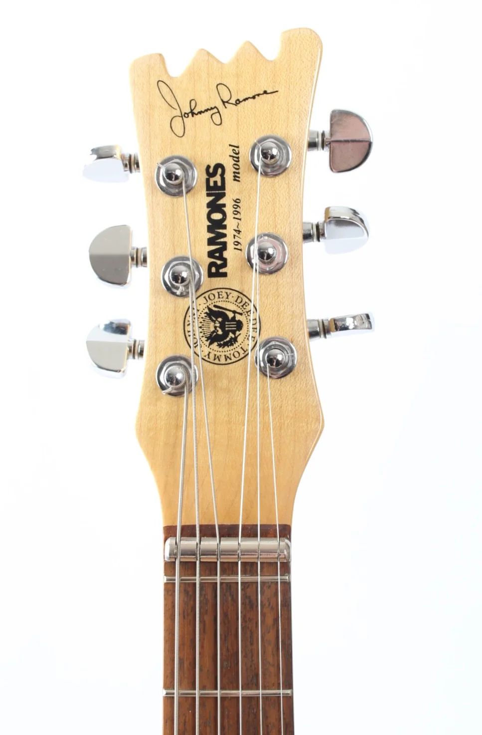 2001 Mosrite The Ventures Mark II Johnny Ramone Signature white - Image 6