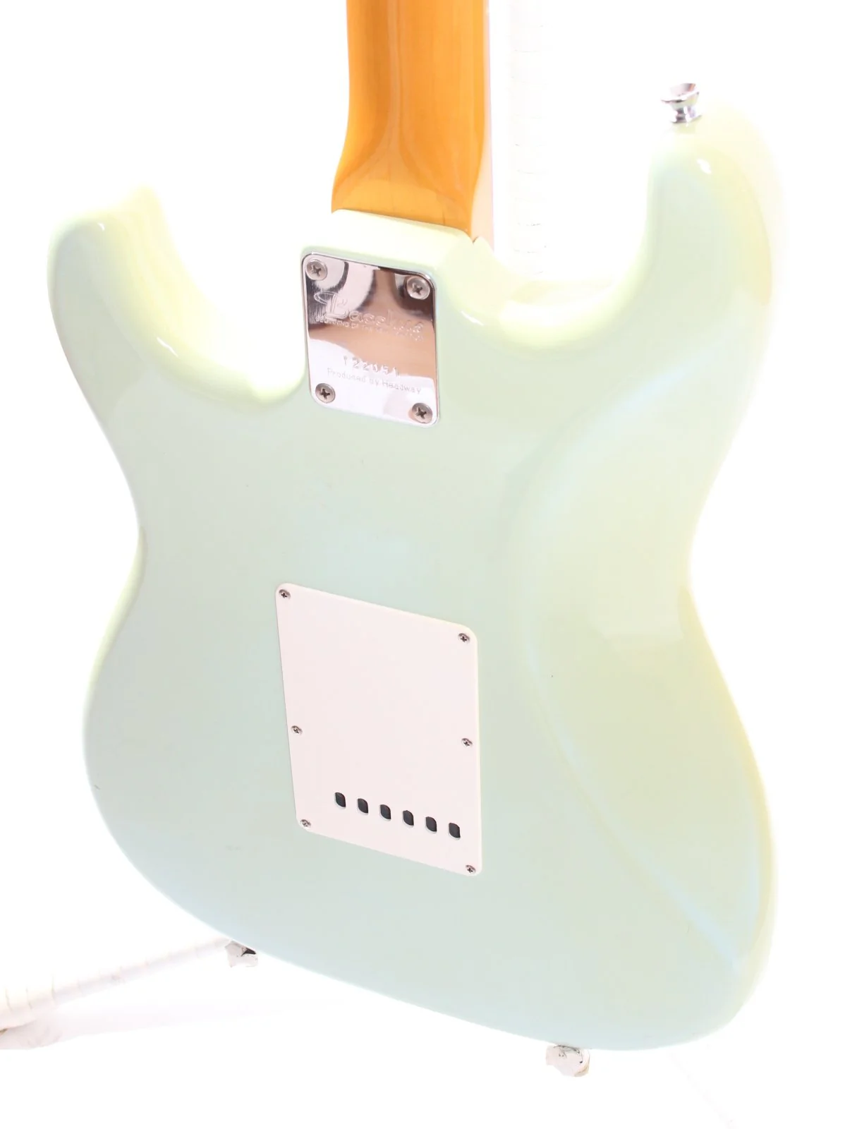 2002 Bacchus by Headway Stratocaster 62 Reissue sonic blue - Image 8