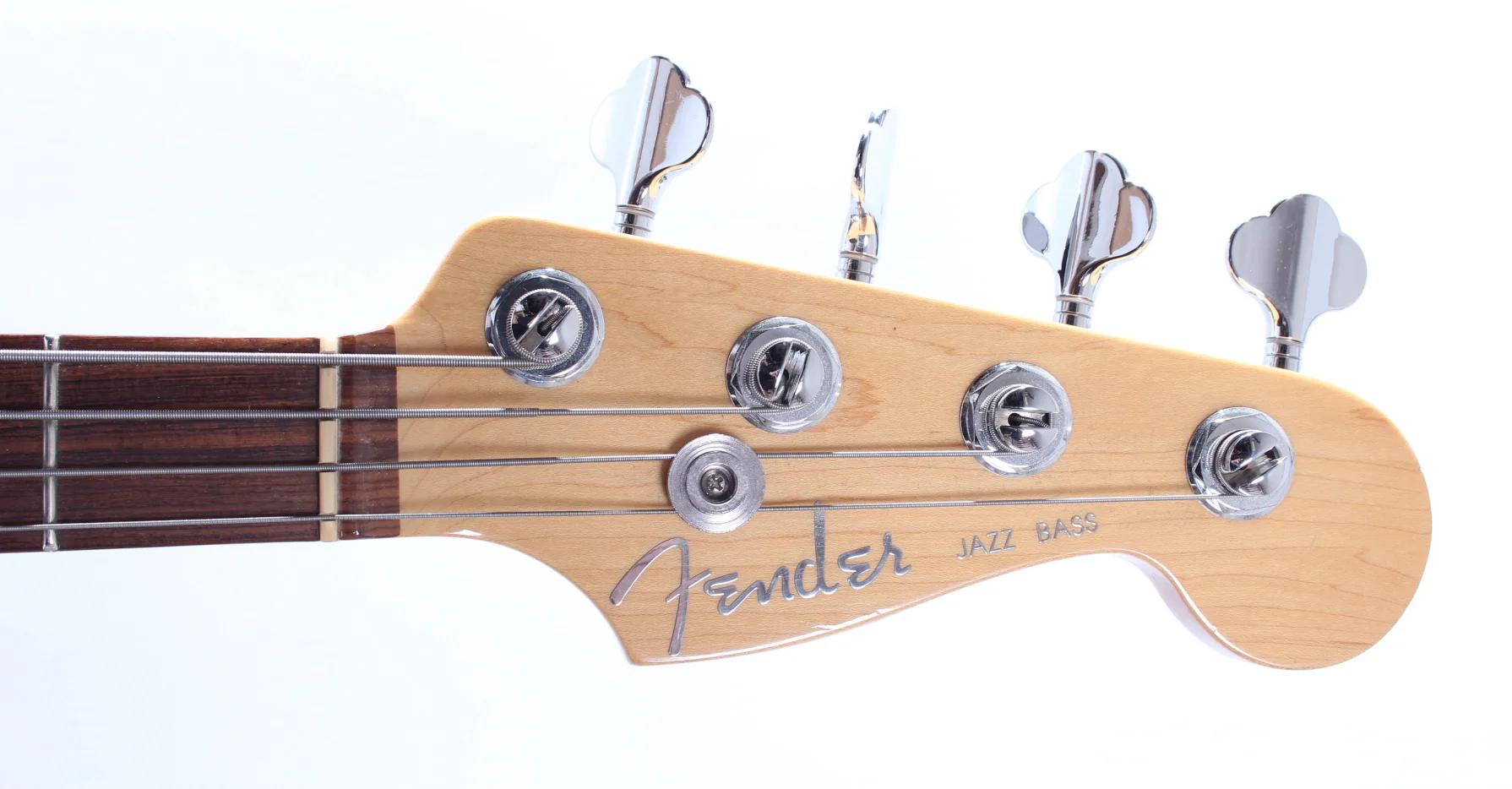 2002 Fender American Deluxe Jazz Bass sunburst - Image 5