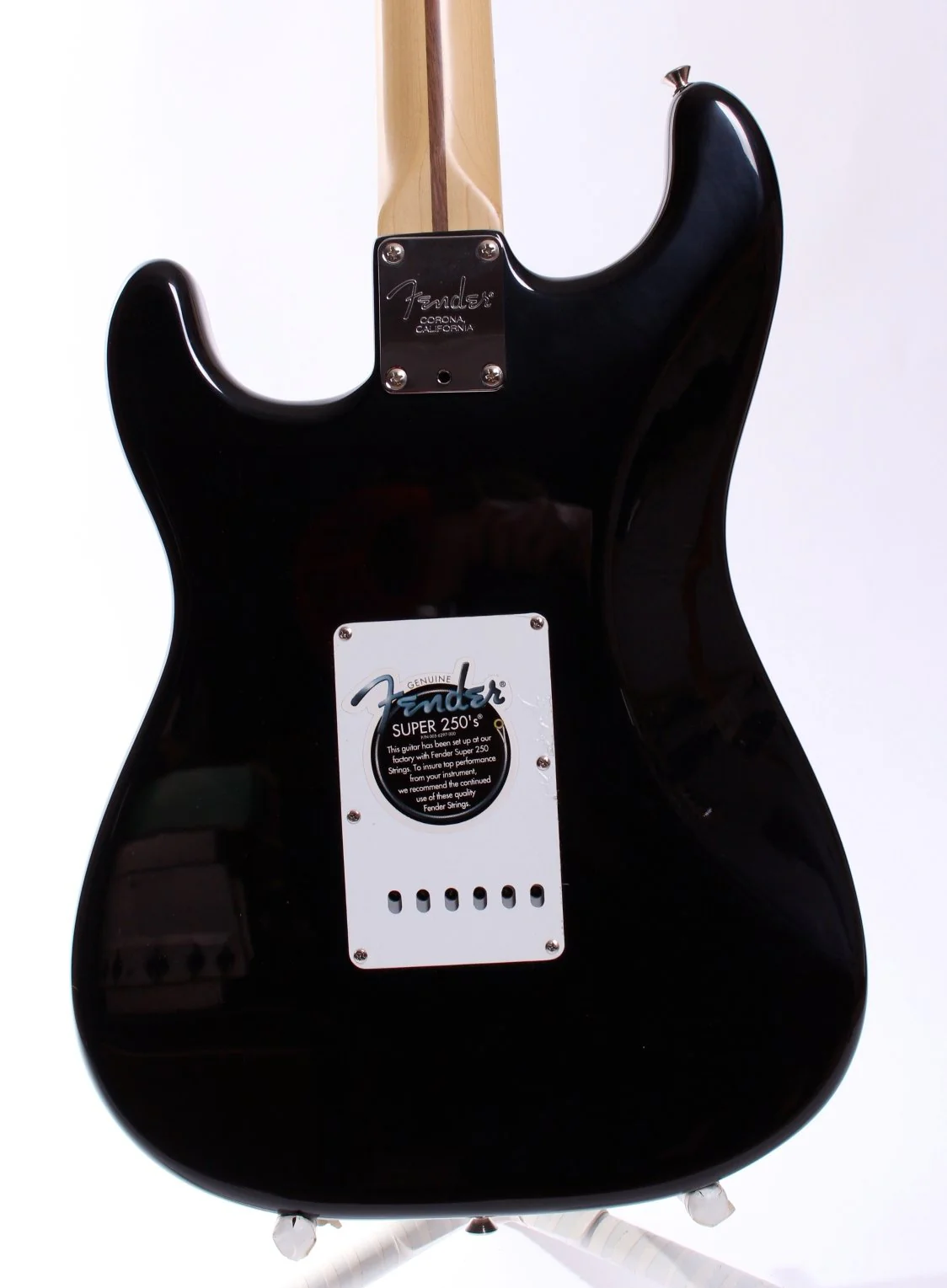 2002 Fender Eric Clapton Signature Stratocaster black - Image 7