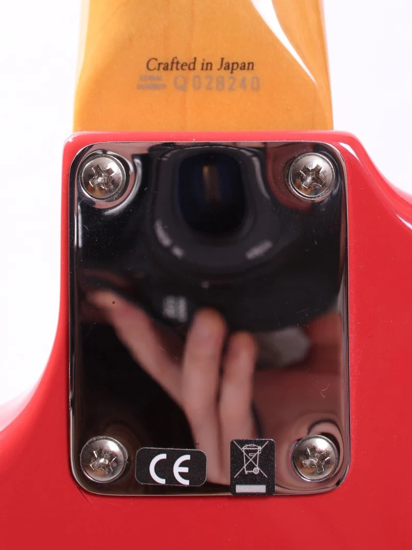 2002 Fender Jaguar 66 Reissue fiesta red - Image 11