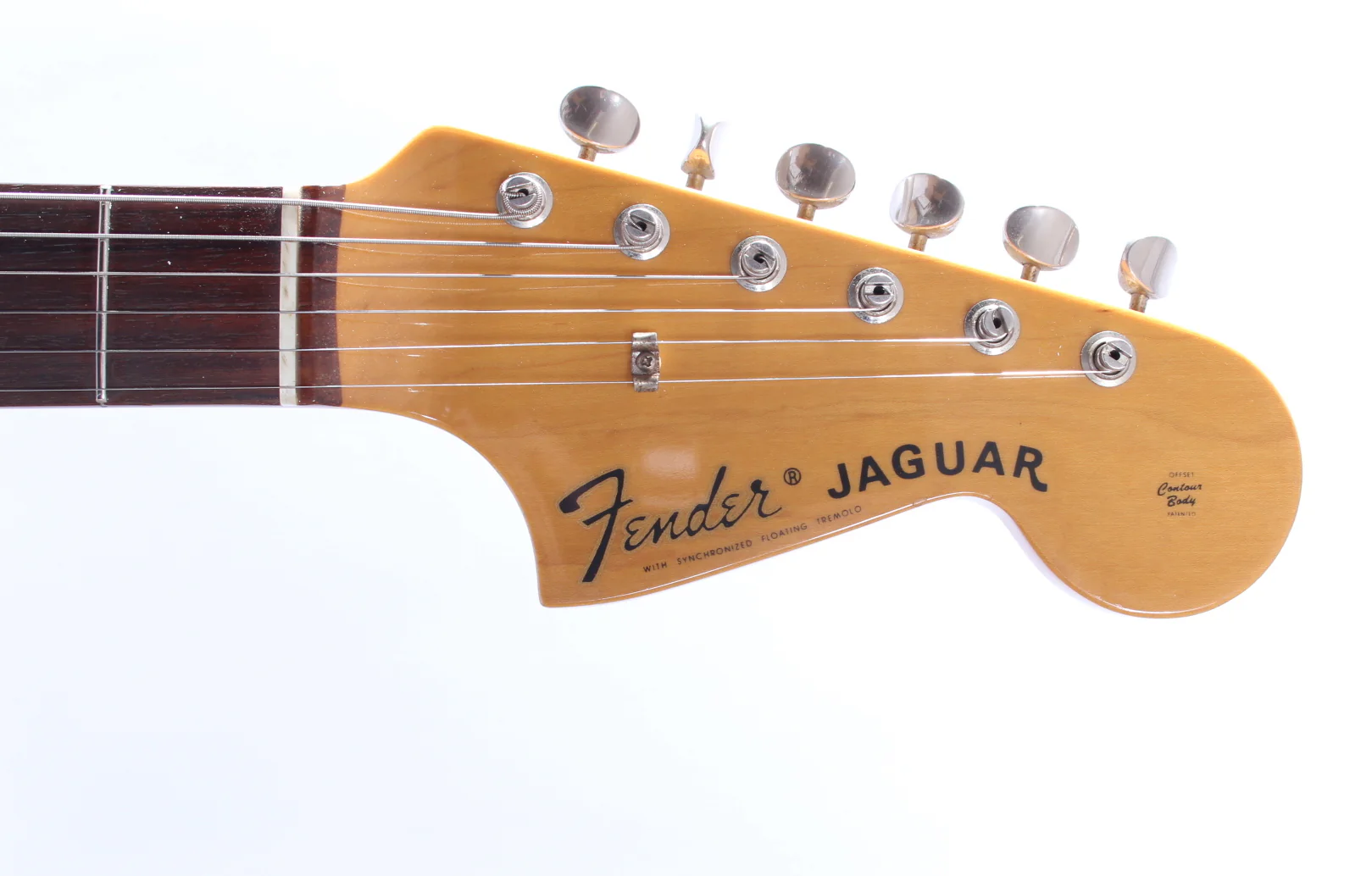 2002 Fender Jaguar 66 Reissue sunburst - Image 5