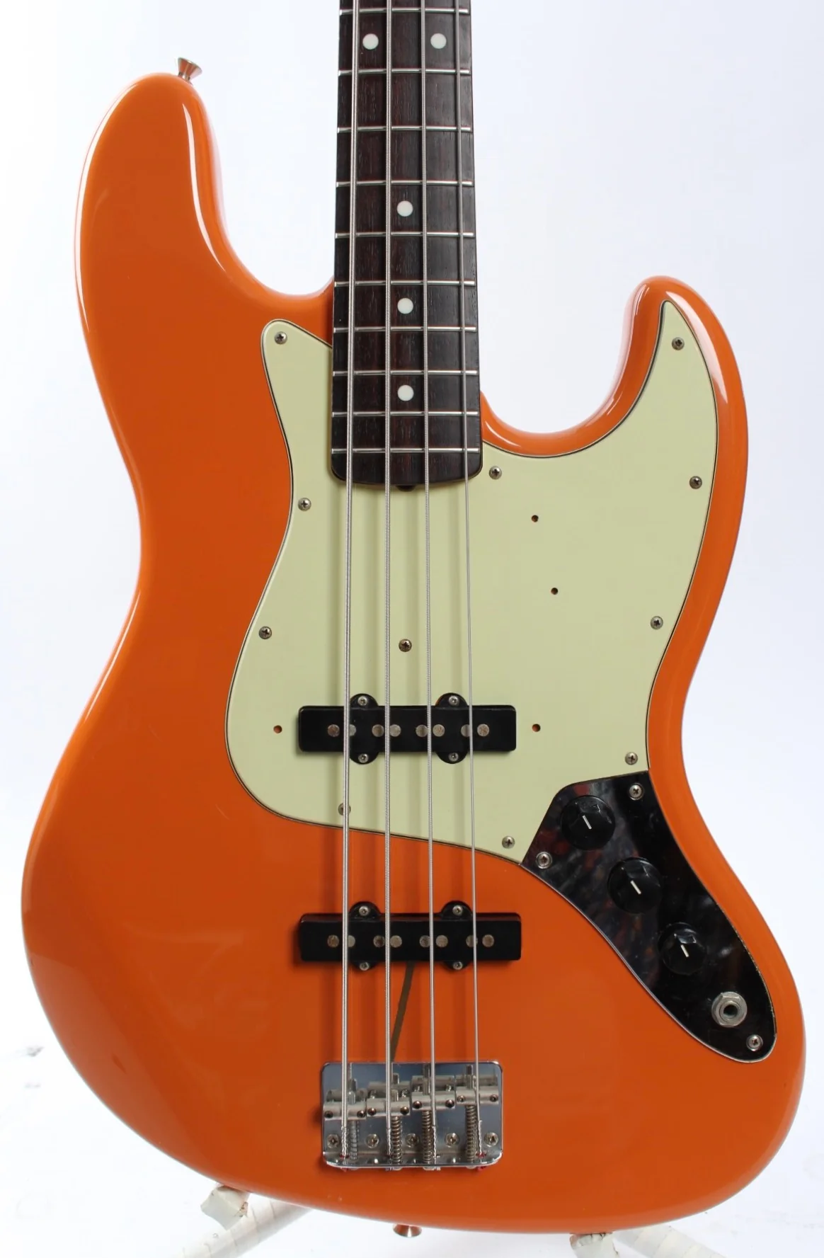 2002 Fender Jazz Bass '62 Reissue capri orange - Image 2