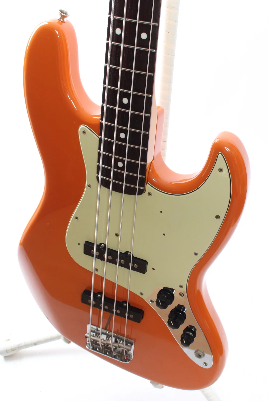 2002 Fender Jazz Bass '62 Reissue capri orange - Image 3