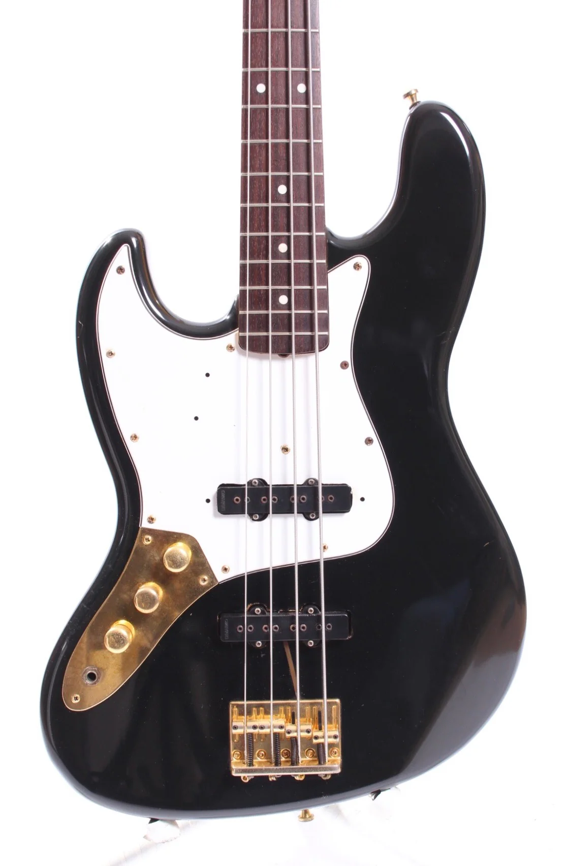2002 Fender Jazz Bass '62 Reissue lefty black - Image 2