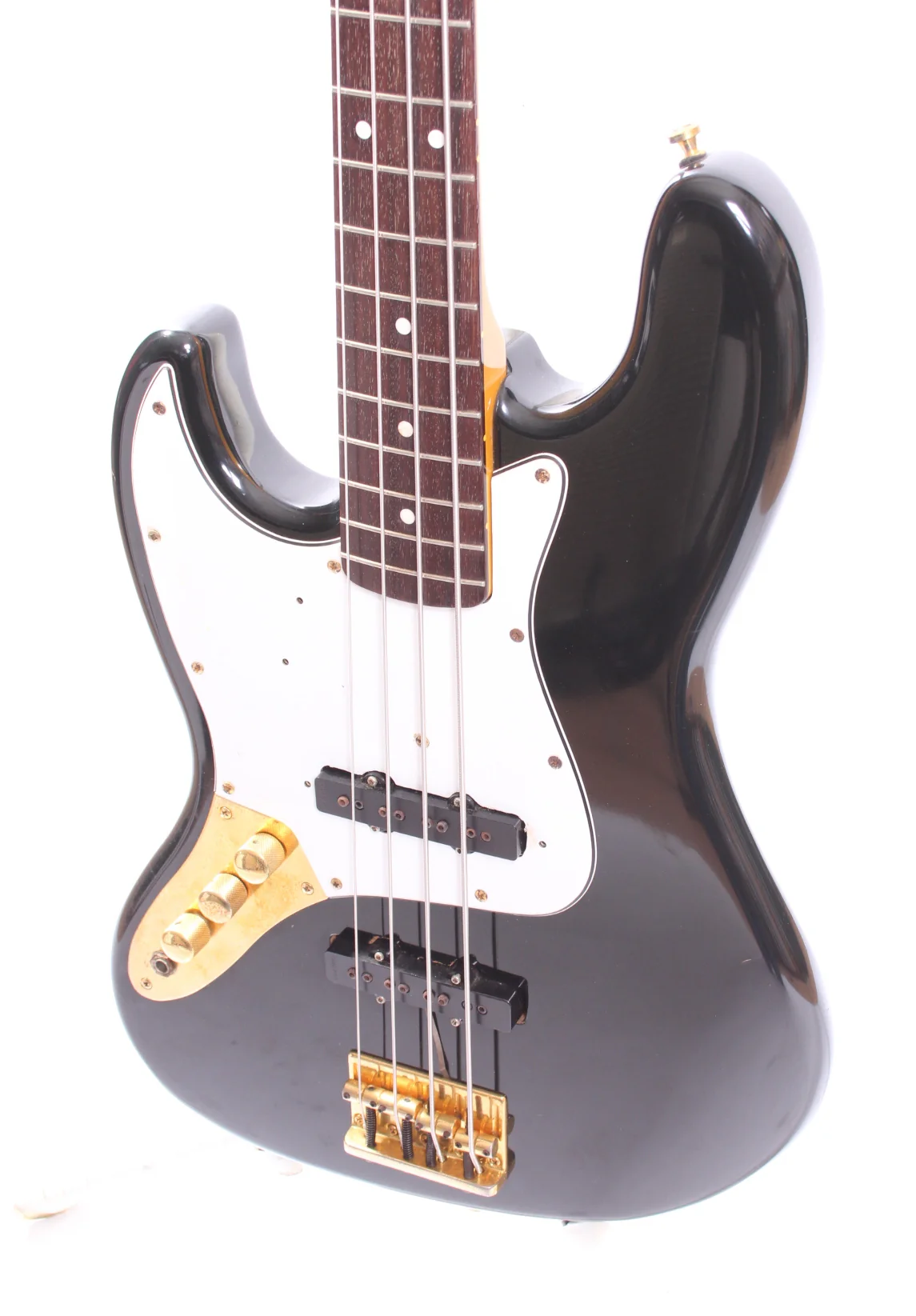 2002 Fender Jazz Bass '62 Reissue lefty black - Image 3