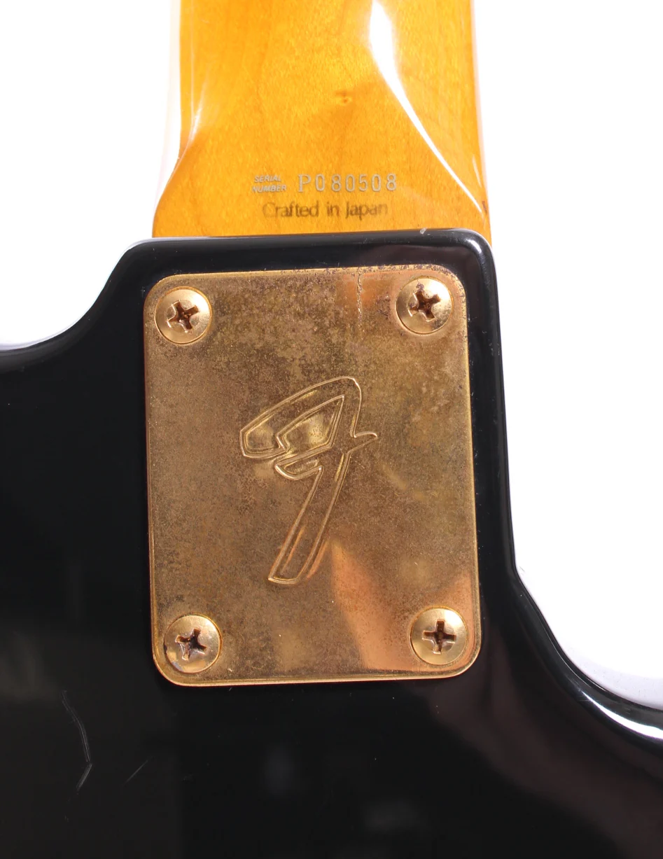 2002 Fender Jazz Bass '62 Reissue lefty black - Image 9