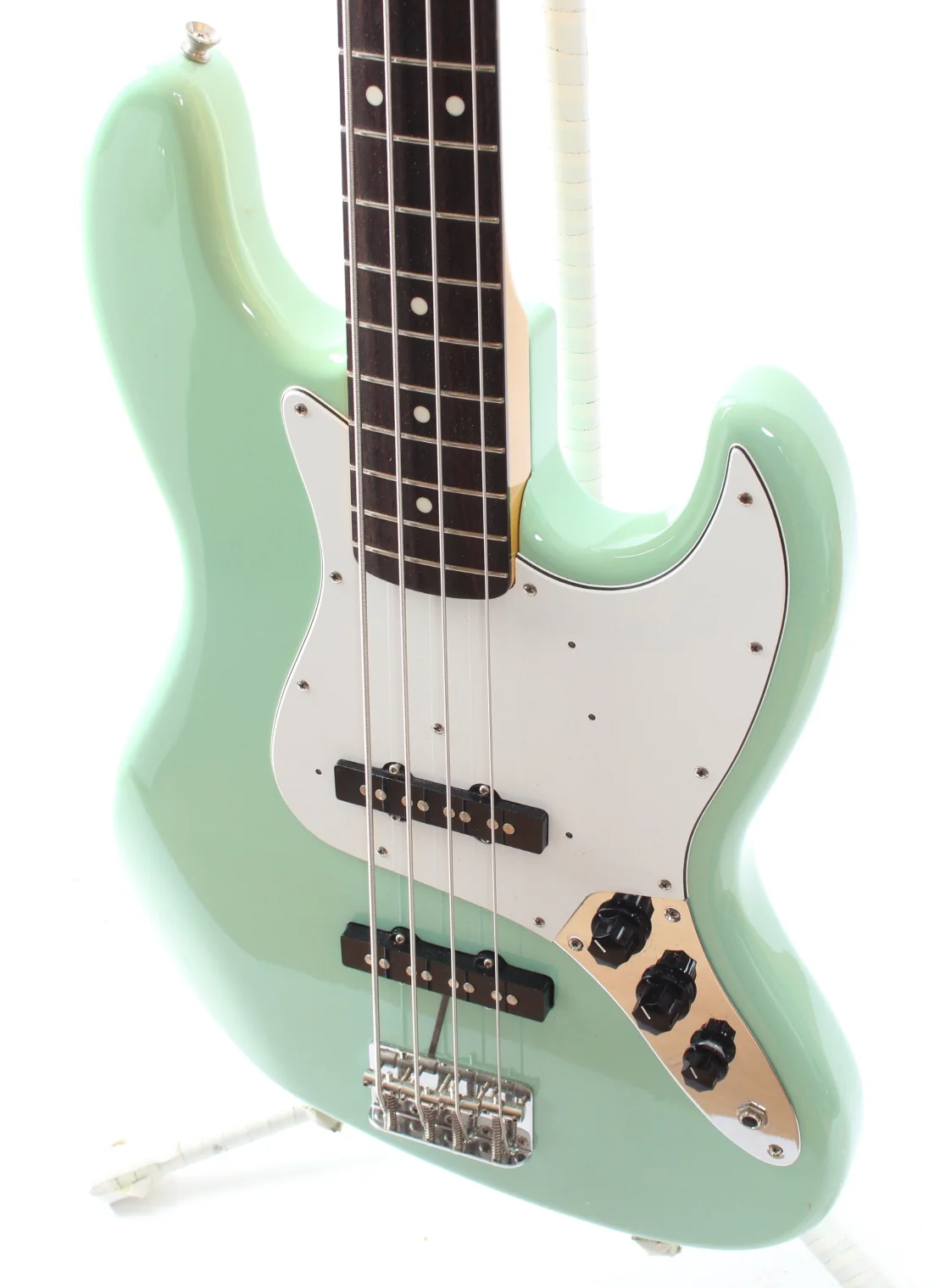 2002 Fender Jazz Bass 62 Reissue surf green - Image 3
