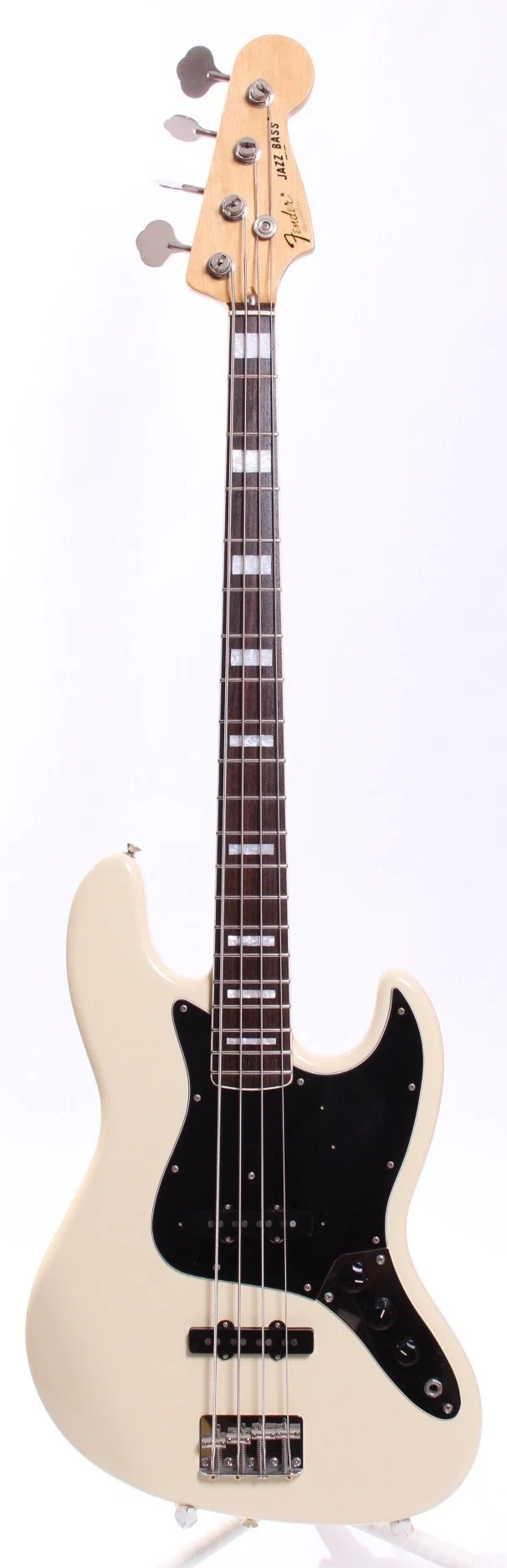 2002 Fender Jazz Bass '75 Reissue vintage white