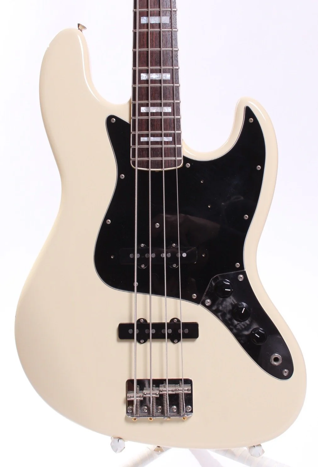 2002 Fender Jazz Bass '75 Reissue vintage white - Image 2