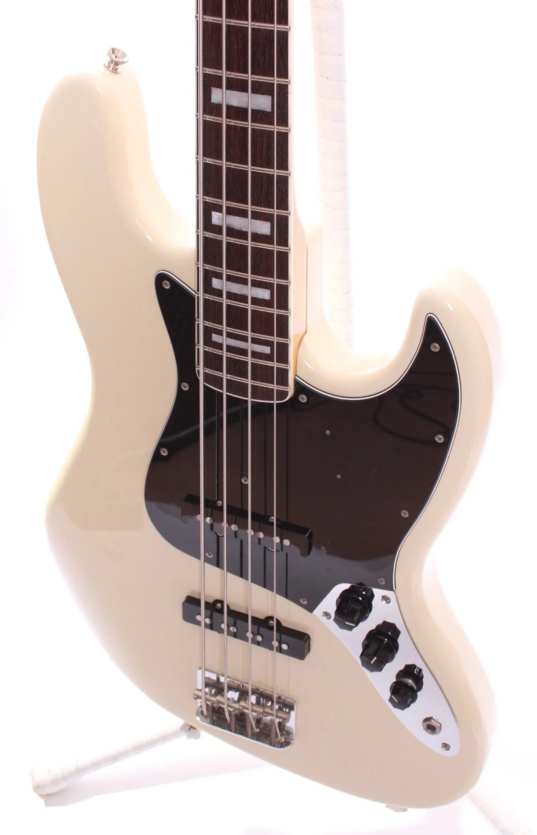 2002 Fender Jazz Bass '75 Reissue vintage white - Image 3