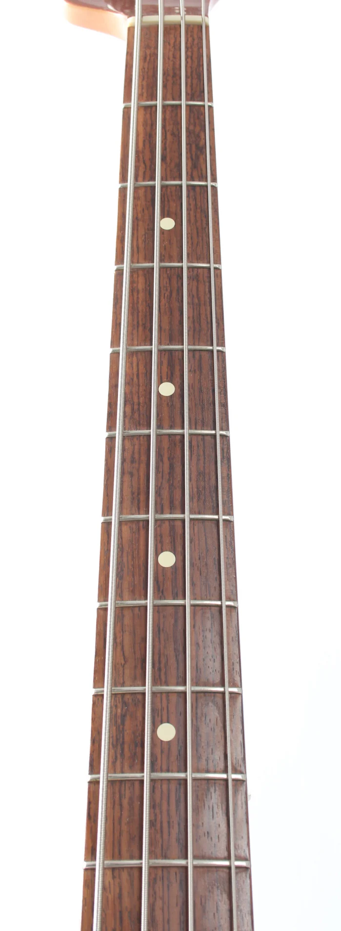 2002 Fender Jazz Bass Classic 60s FSR burgundy mist metallic - Image 4
