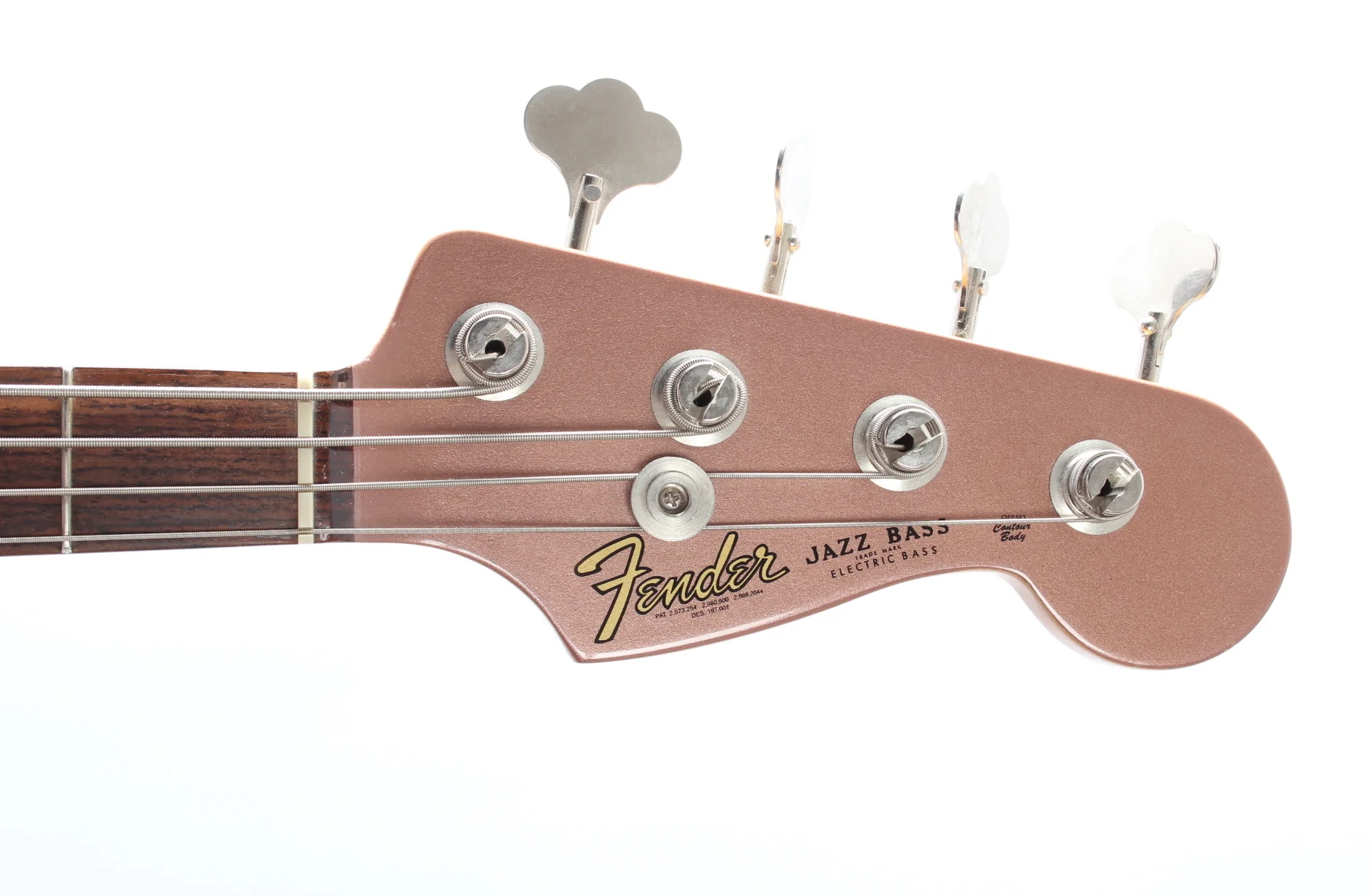2002 Fender Jazz Bass Classic 60s FSR burgundy mist metallic - Image 5