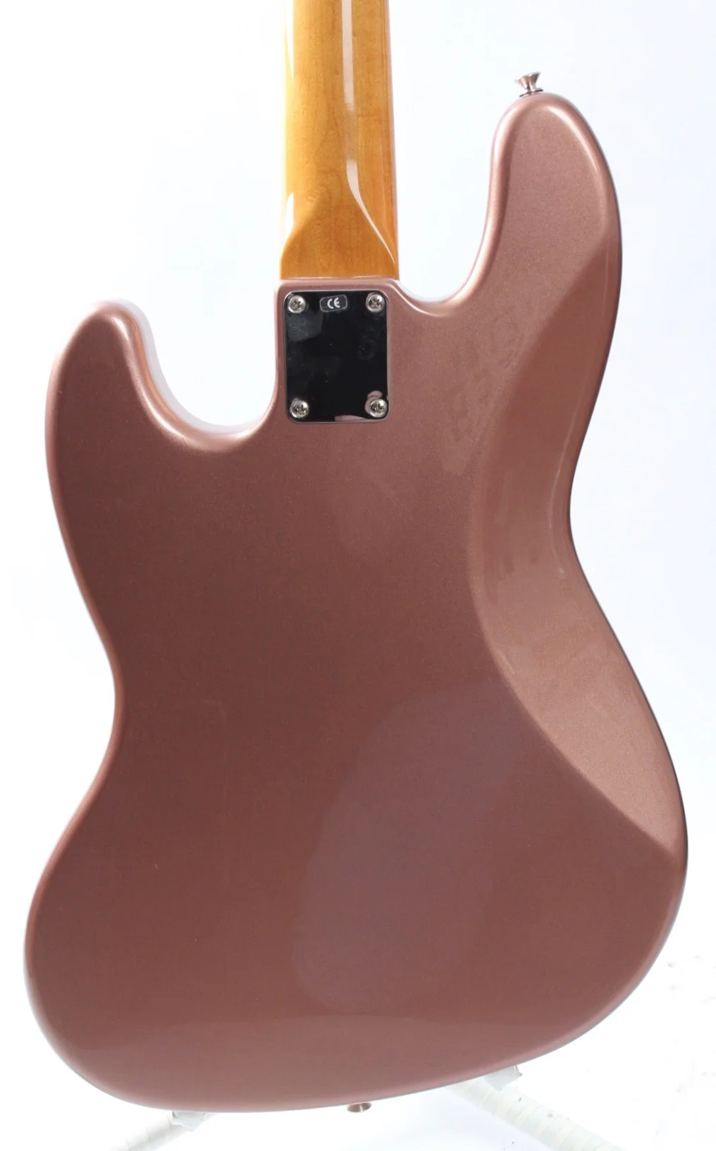 2002 Fender Jazz Bass Classic 60s FSR burgundy mist metallic - Image 7