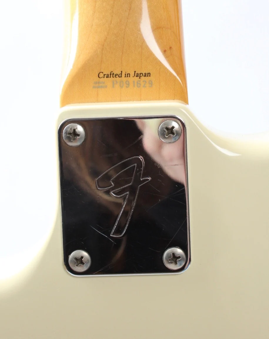 2002 Fender Mustang Bass vintage white - Image 11