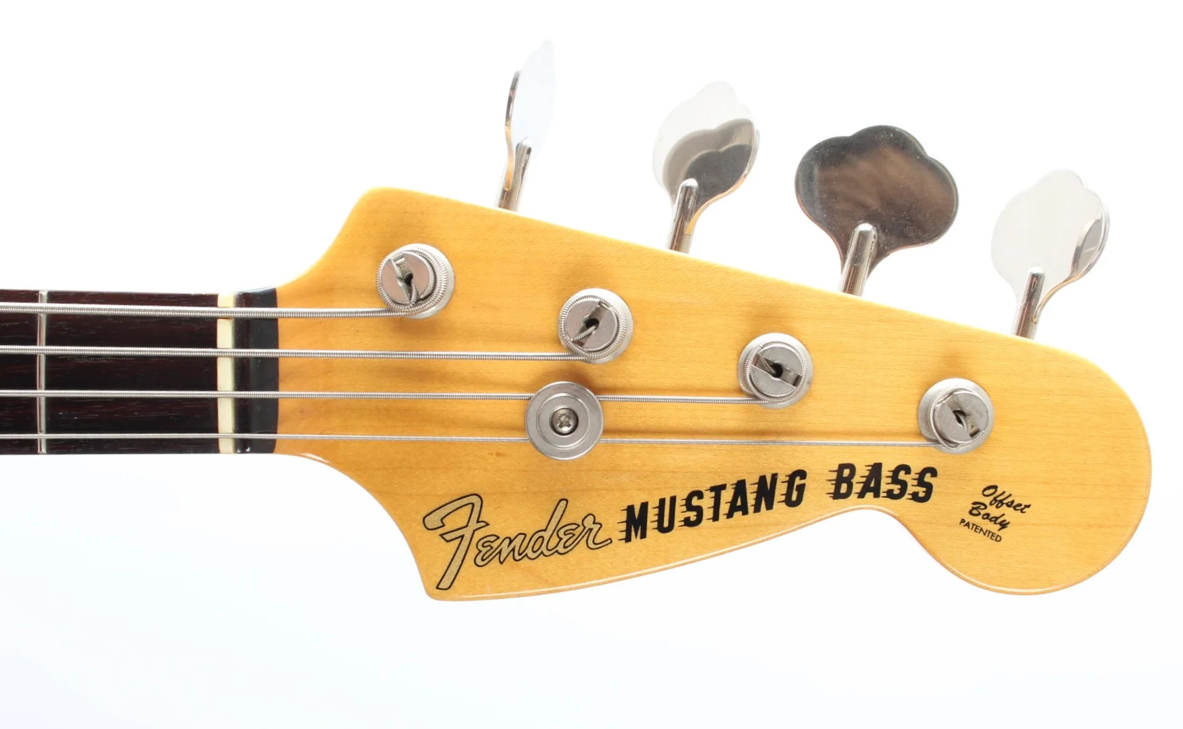 2002 Fender Mustang Bass vintage white - Image 5