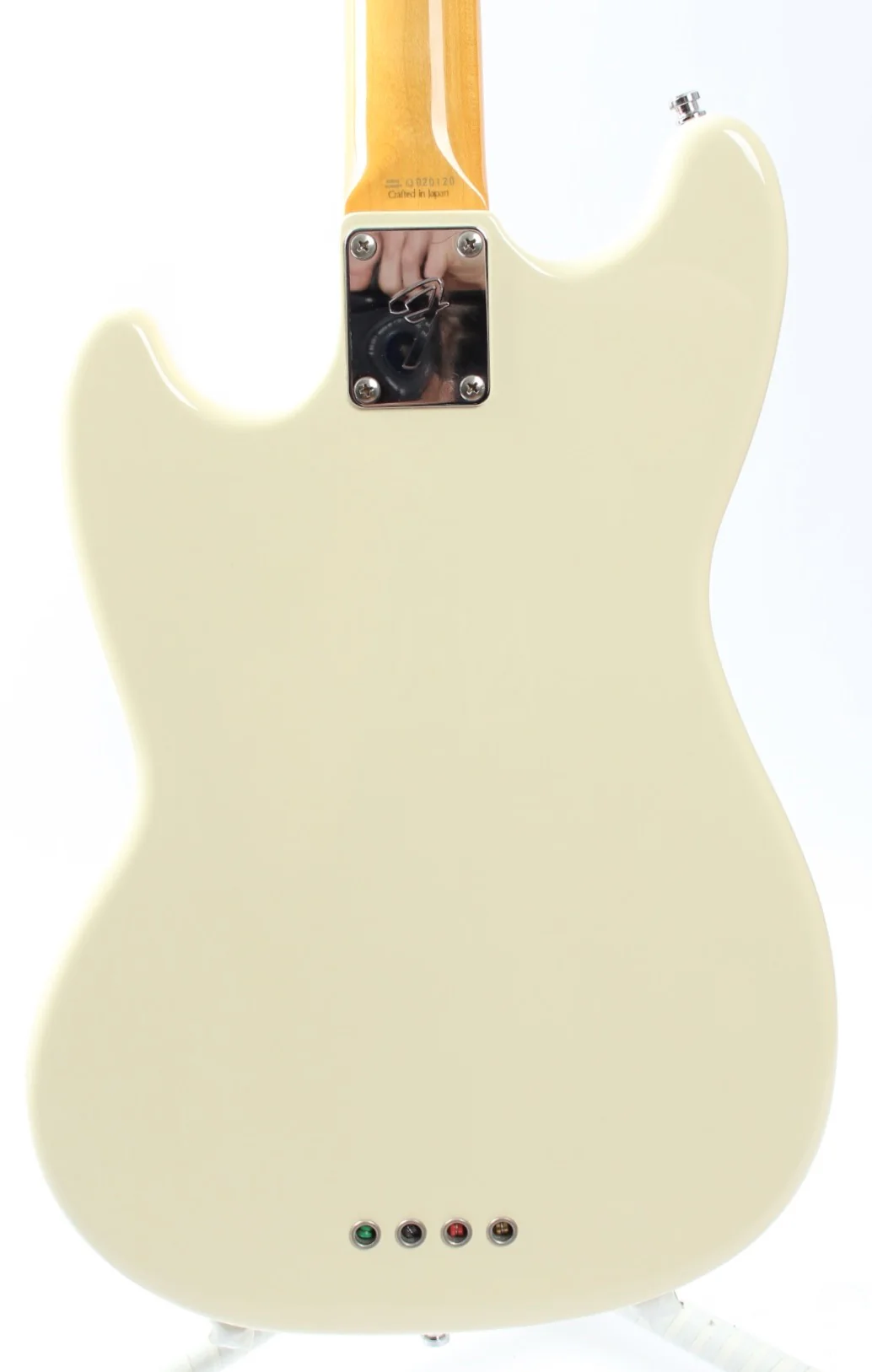 2002 Fender Mustang Bass vintage white - Image 7