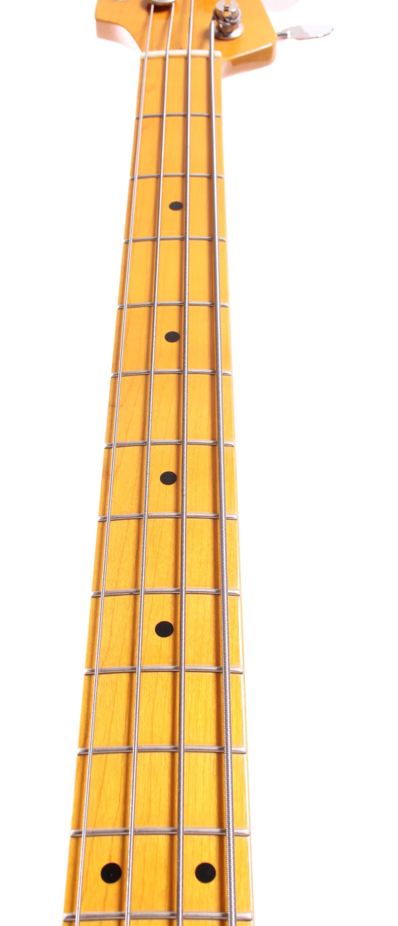 2002 Fender Precision Bass 57 Reissue lefty sunburst - Image 4