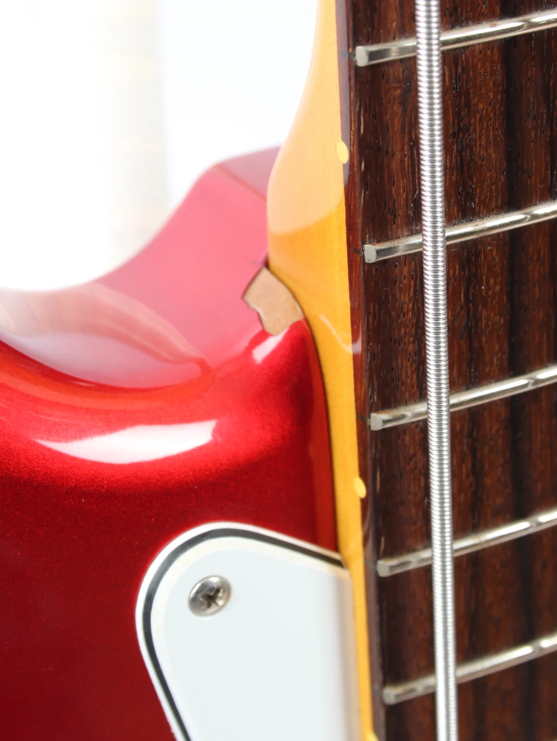 2002 Fender Precision Bass 62 Reissue candy apple red - Image 12