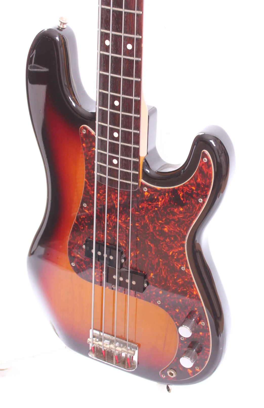 2002 Fender Precision Bass 62 Reissue sunburst - Image 3