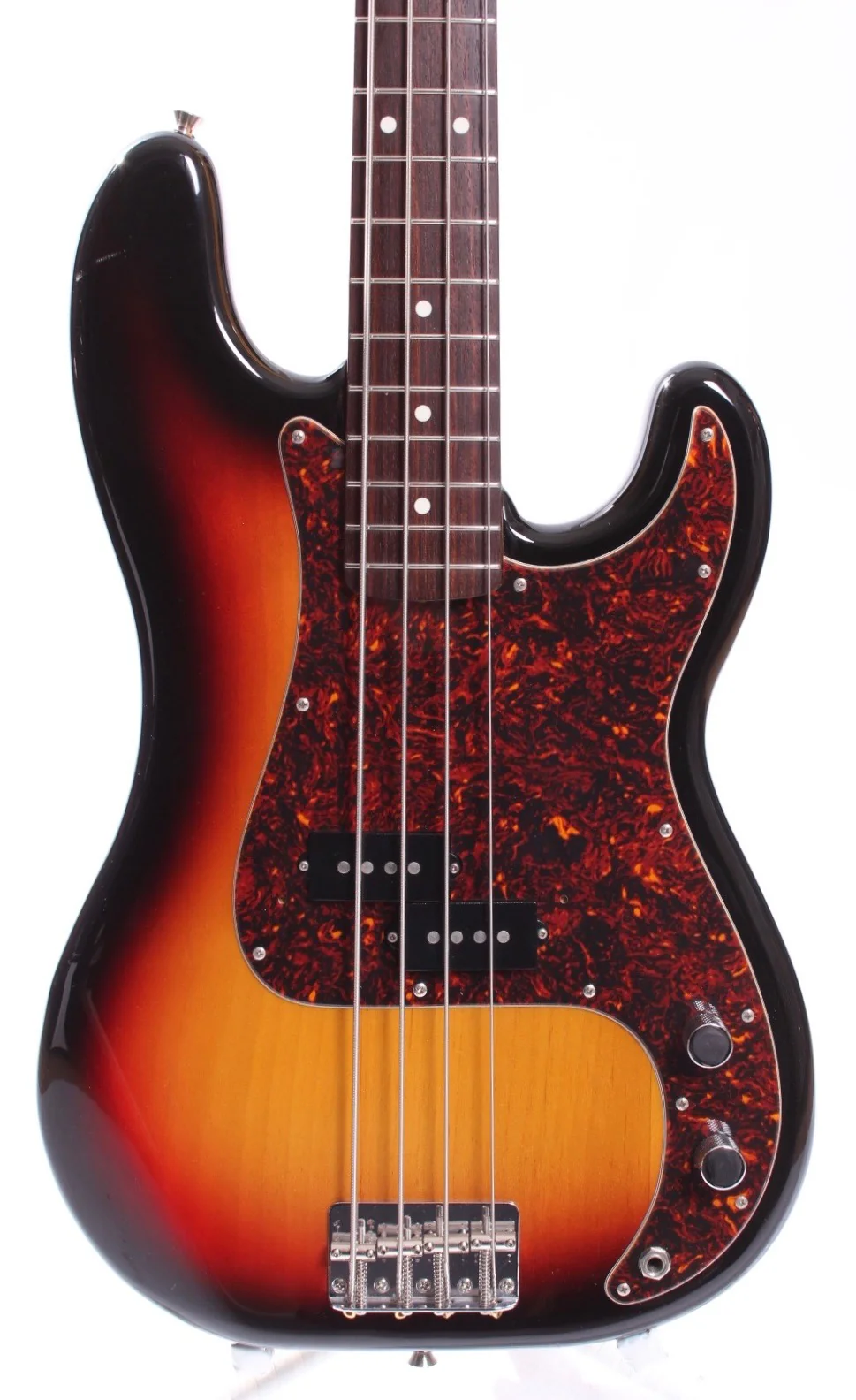 2002 Fender Precision Bass 62 Reissue sunburst - Image 2