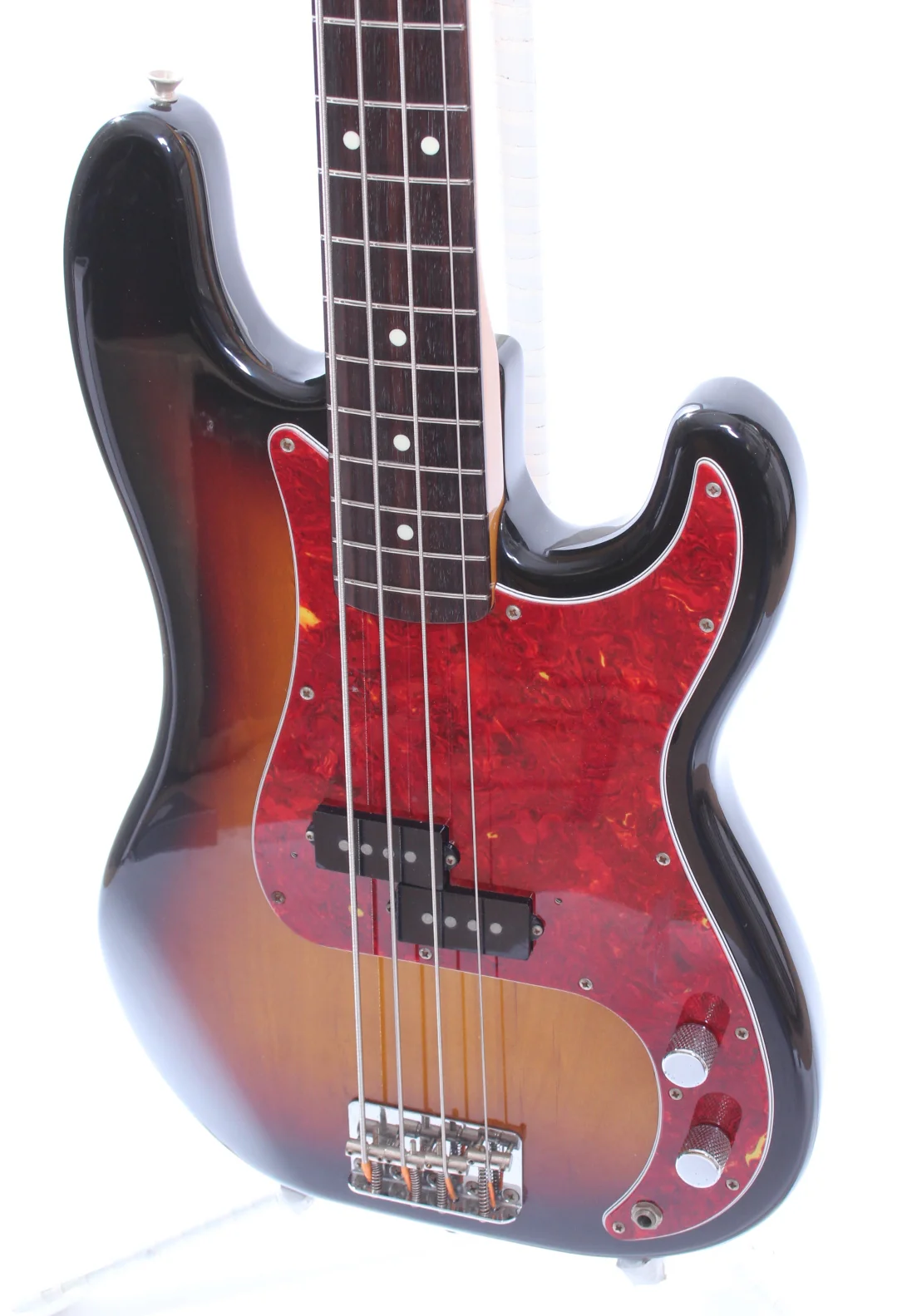 2002 Fender Precision Bass 62 Reissue sunburst - Image 3