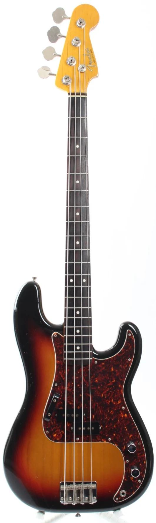 2002 Fender Precision Bass 62 Reissue sunburst