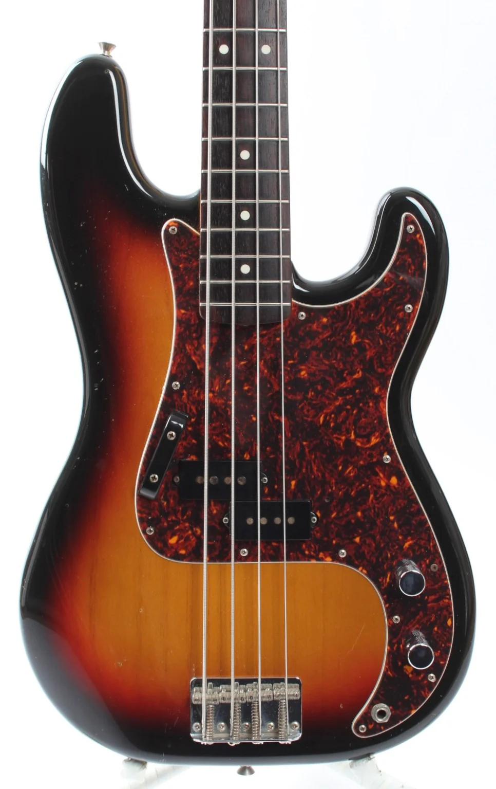 2002 Fender Precision Bass 62 Reissue sunburst - Image 2