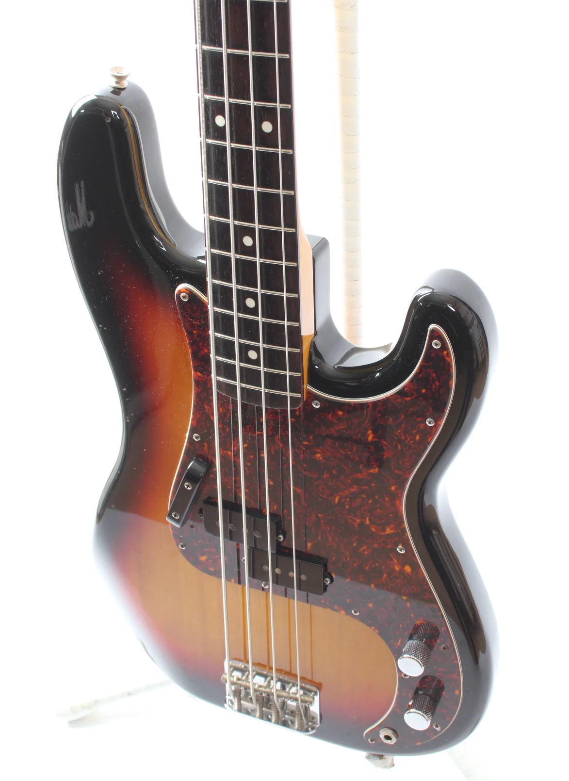 2002 Fender Precision Bass 62 Reissue sunburst - Image 3