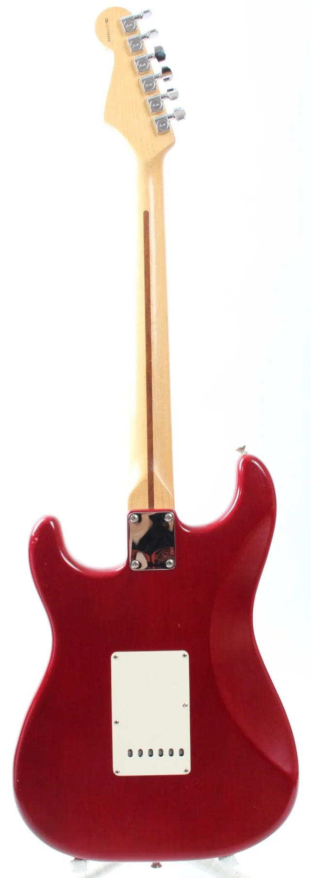 2002 Fender Stratocaster Highway One crimson red transparent - Image 6