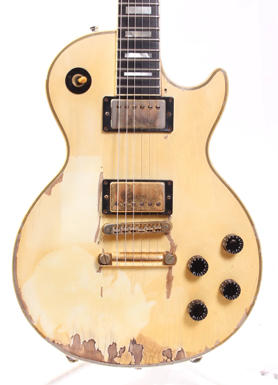 2002 Gibson Les Paul Custom alpine white - Image 2