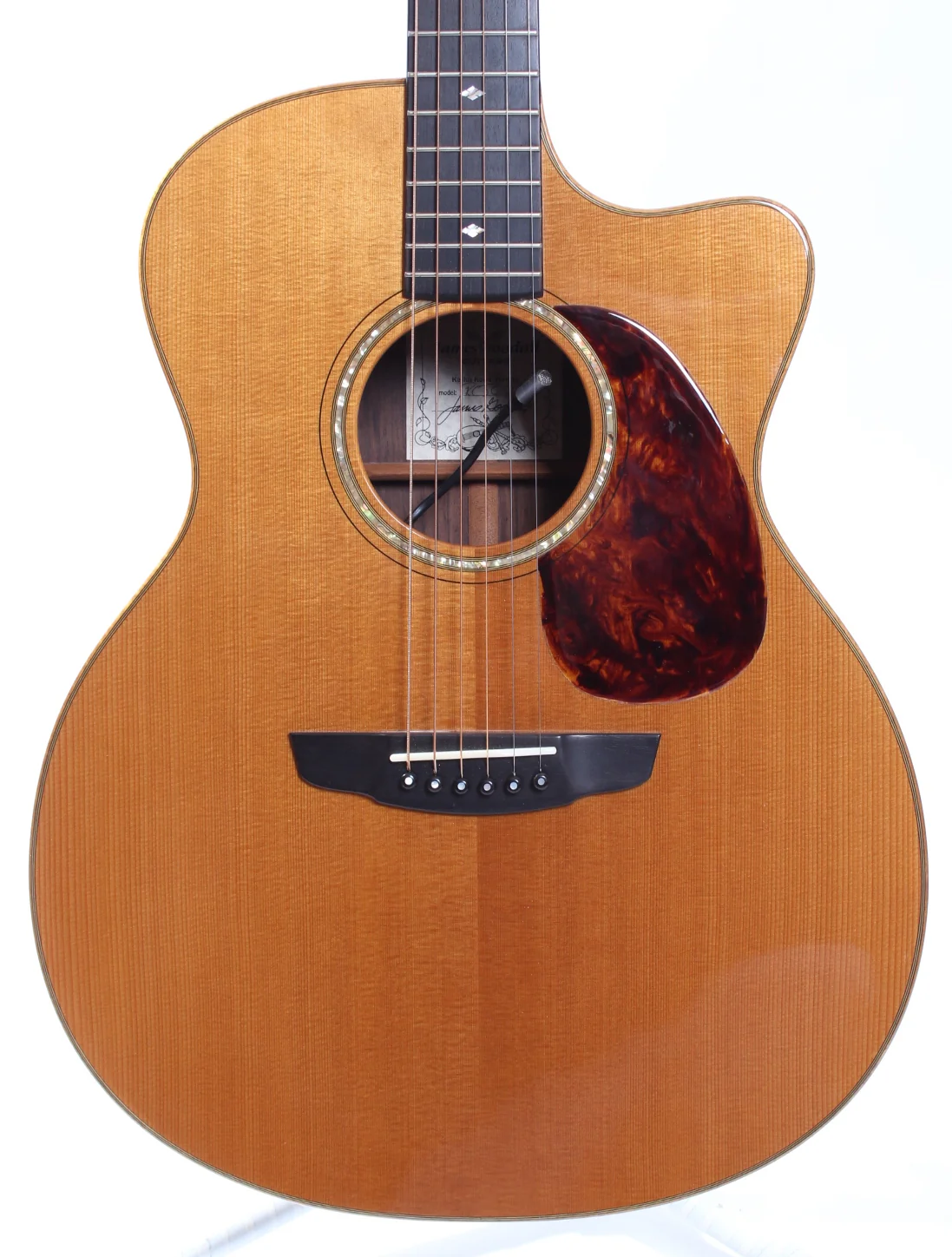 2002 Goodall RCJC Rosewood Concert Jumbo Cutaway natural - Image 2