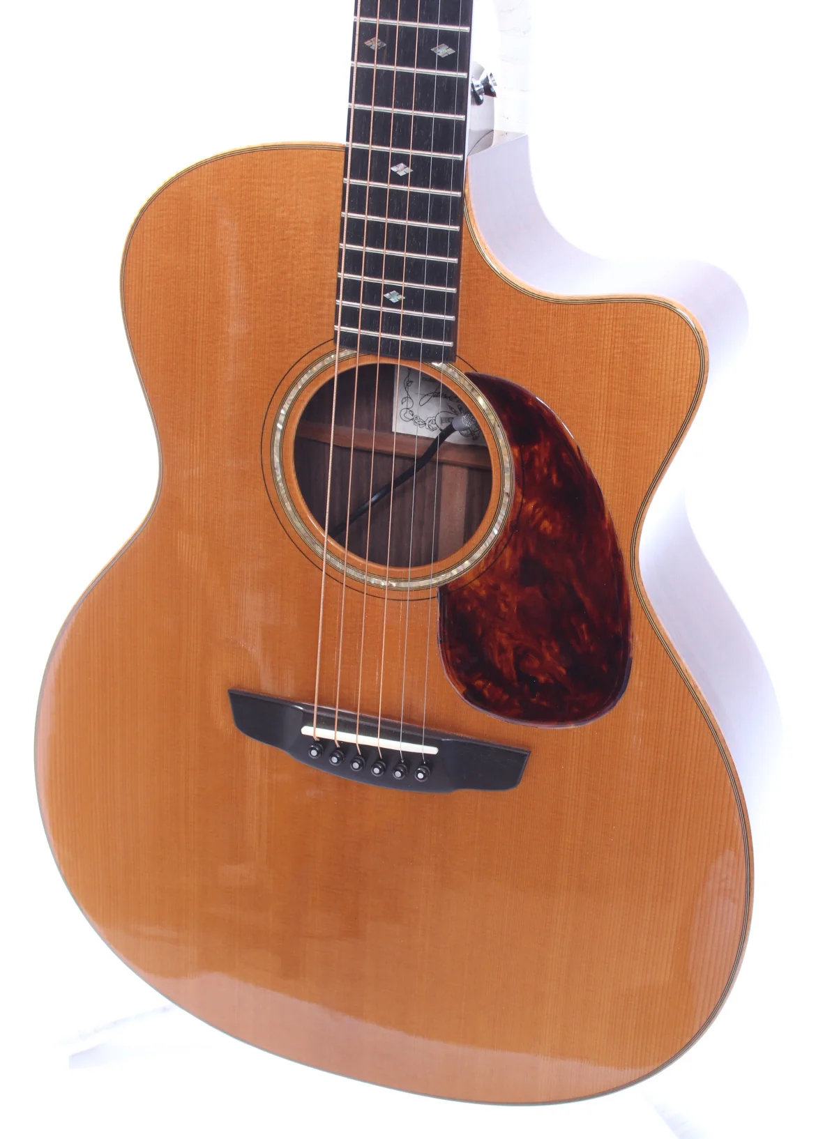 2002 Goodall RCJC Rosewood Concert Jumbo Cutaway natural - Image 3