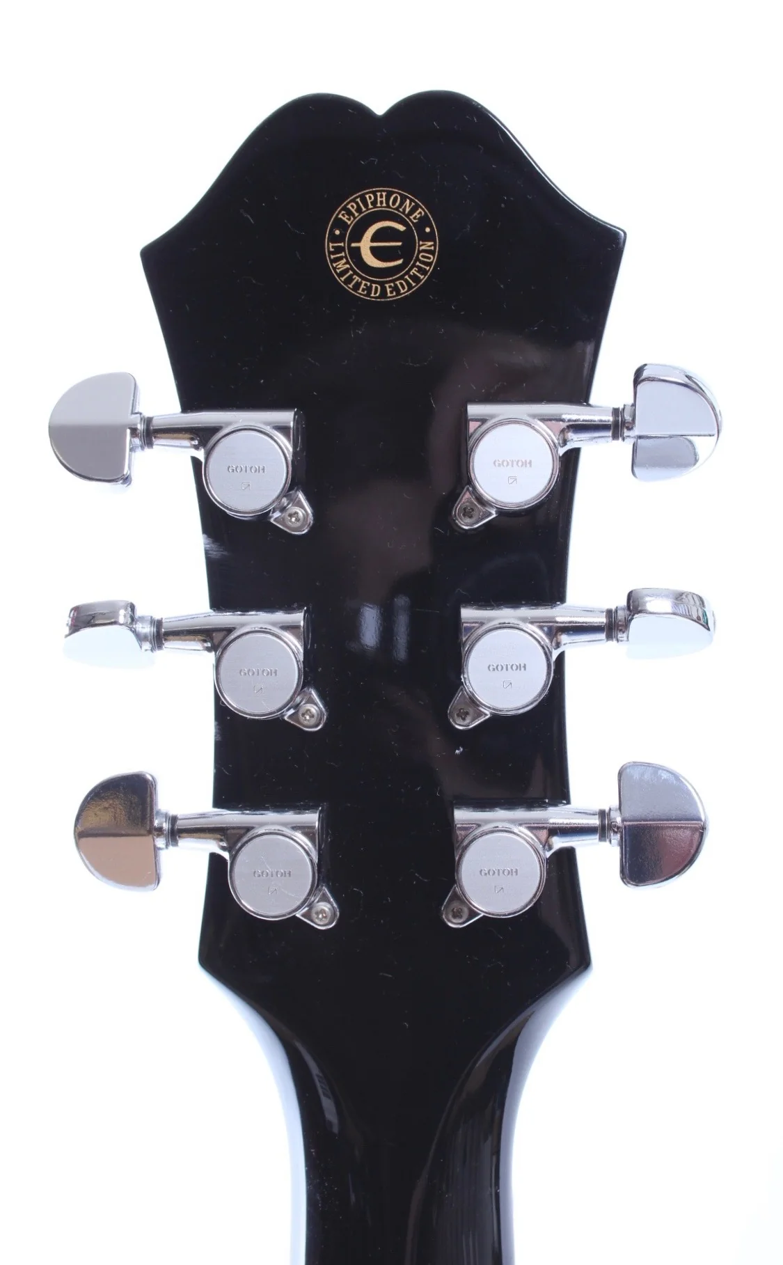 2003 Epiphone Casino limited edition nitro finish ebony - Image 10