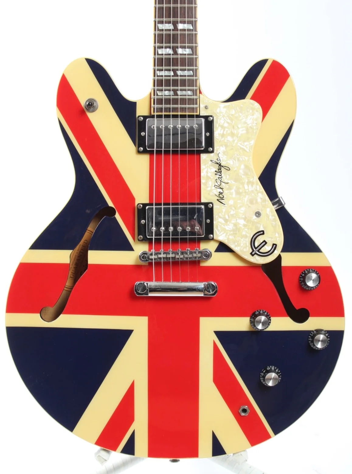 2003 Epiphone Noel Gallagher Supernova Union Jack - Image 2