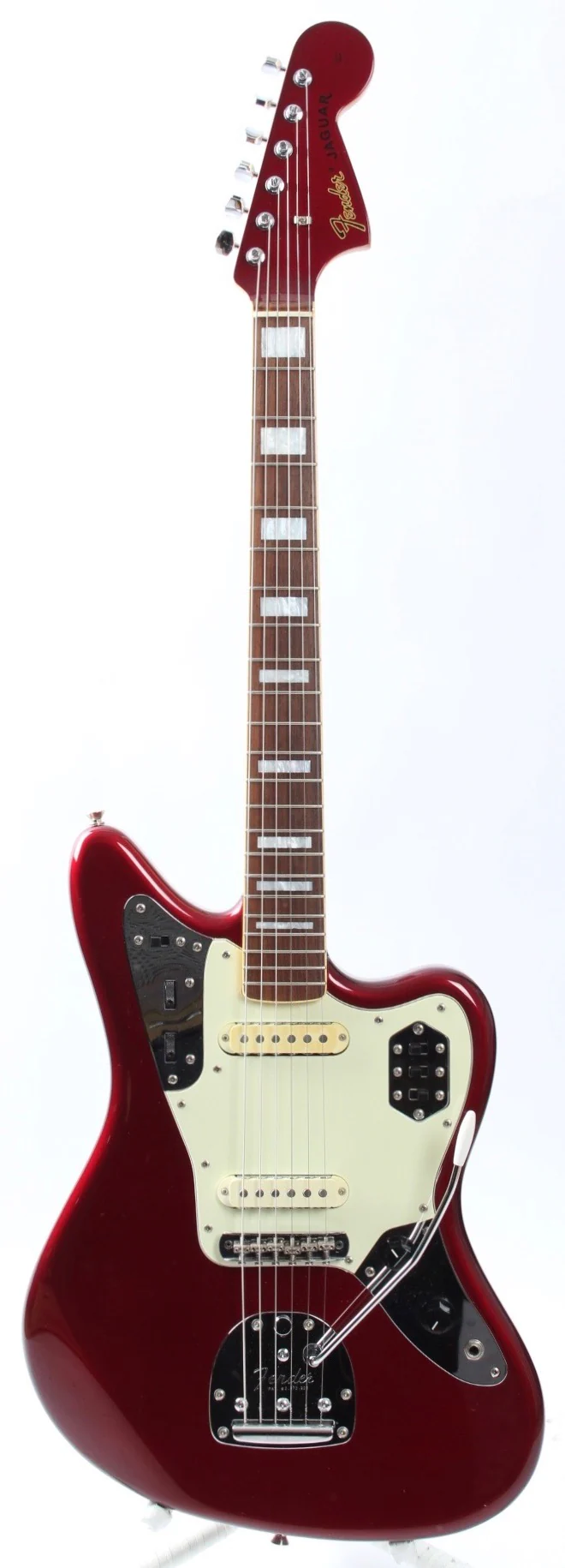 2003 Fender Jaguar '66 Reissue Binding candy apple red