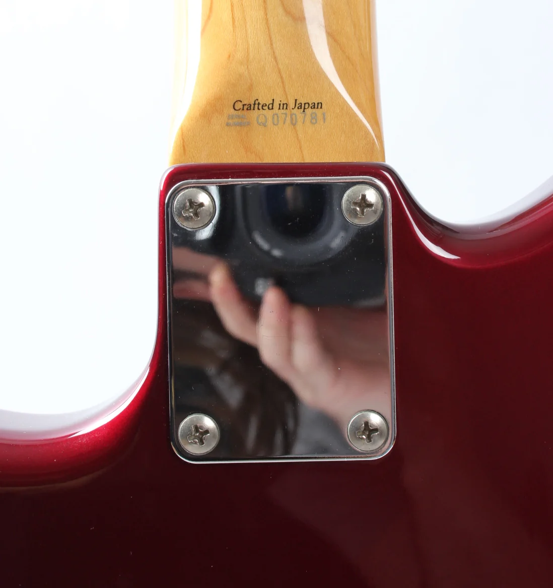 2003 Fender Jaguar '66 Reissue Binding candy apple red - Image 11
