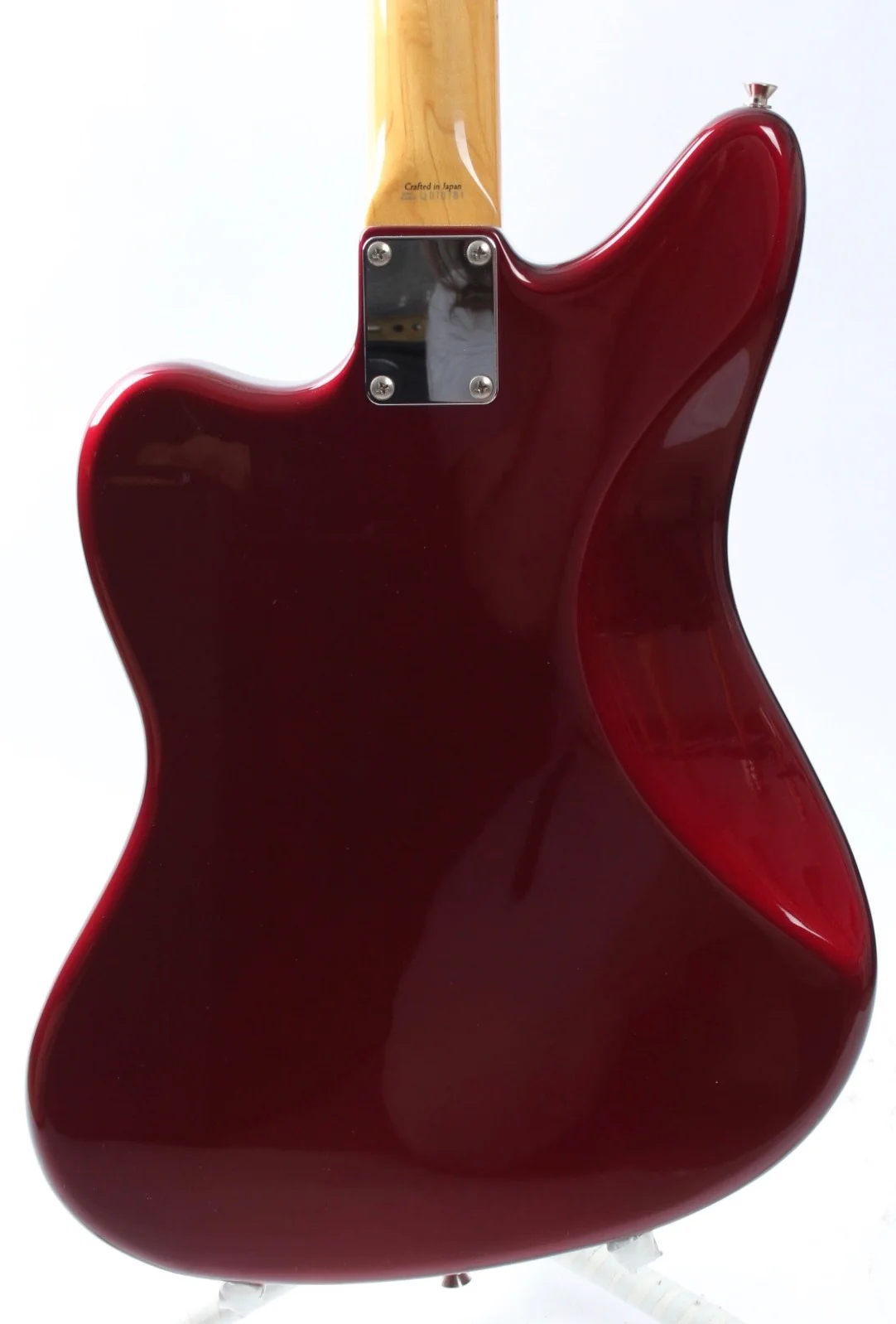 2003 Fender Jaguar '66 Reissue Binding candy apple red - Image 7