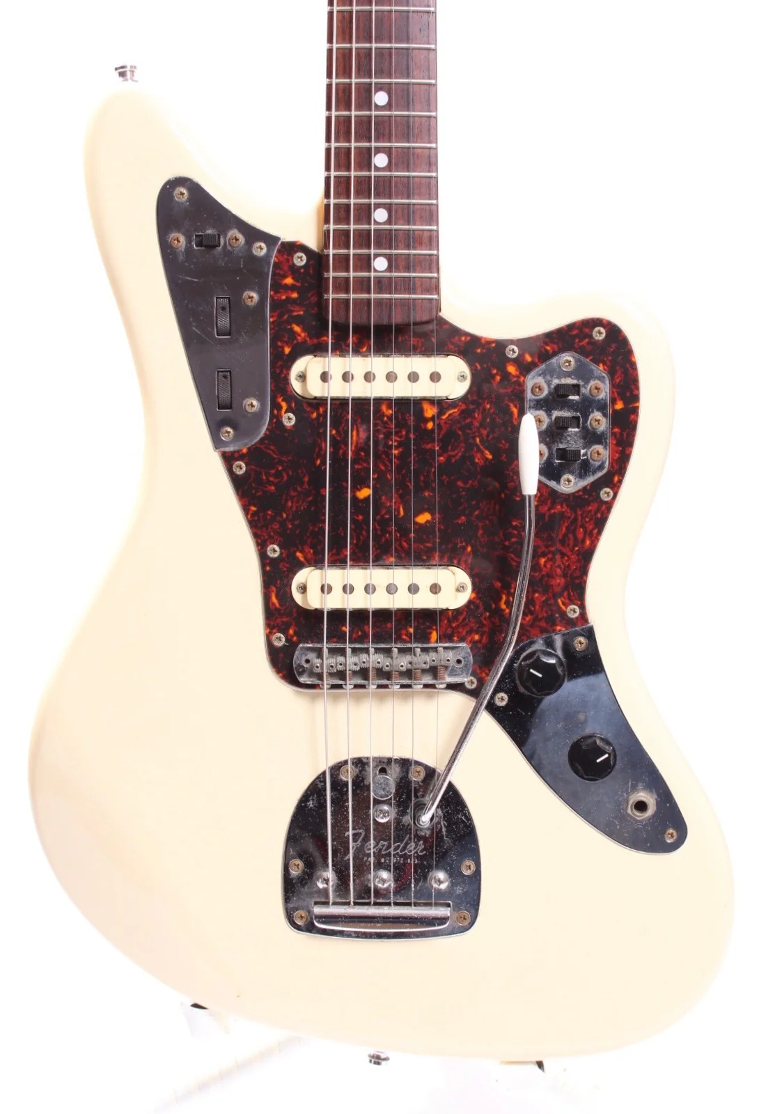 2003 Fender Jaguar 66 Reissue vintage white - Image 2