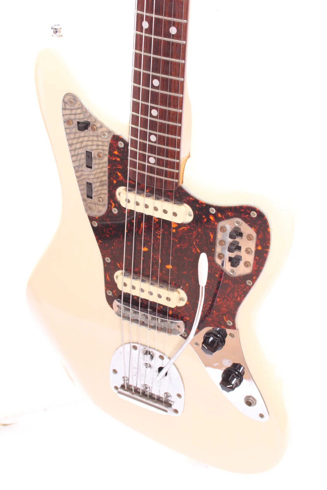 2003 Fender Jaguar 66 Reissue vintage white - Image 3