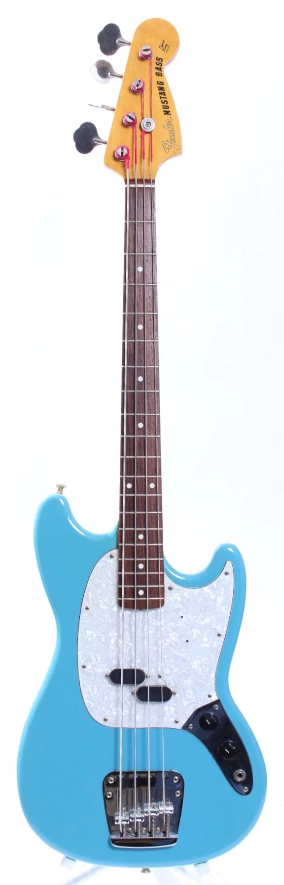 2003 Fender Mustang Bass daphne blue