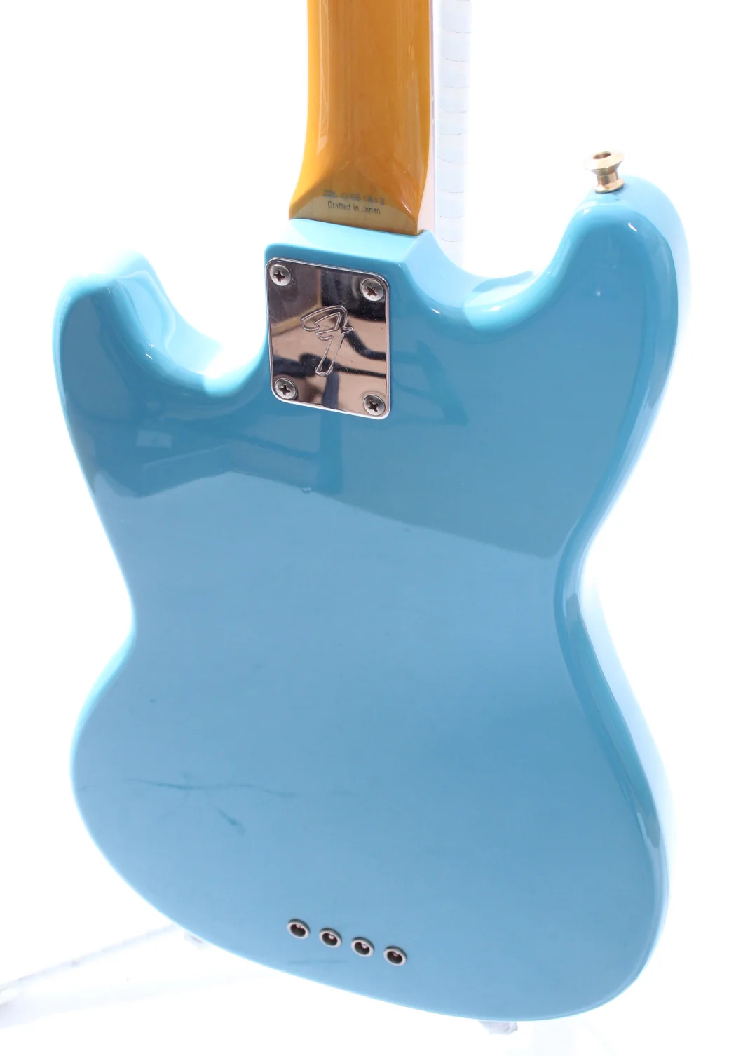 2003 Fender Mustang Bass daphne blue - Image 8