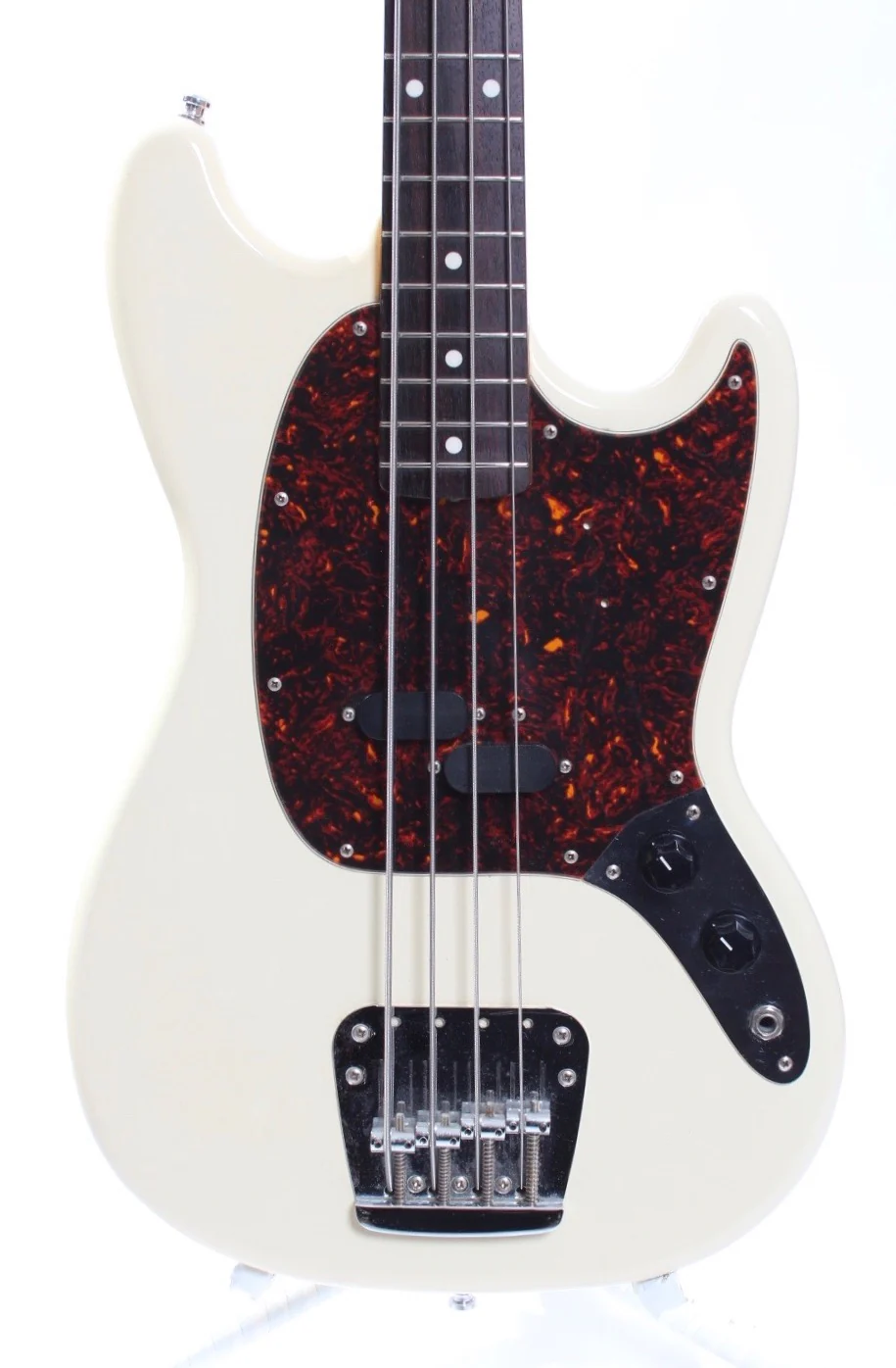 2003 Fender Mustang Bass vintage white - Image 2