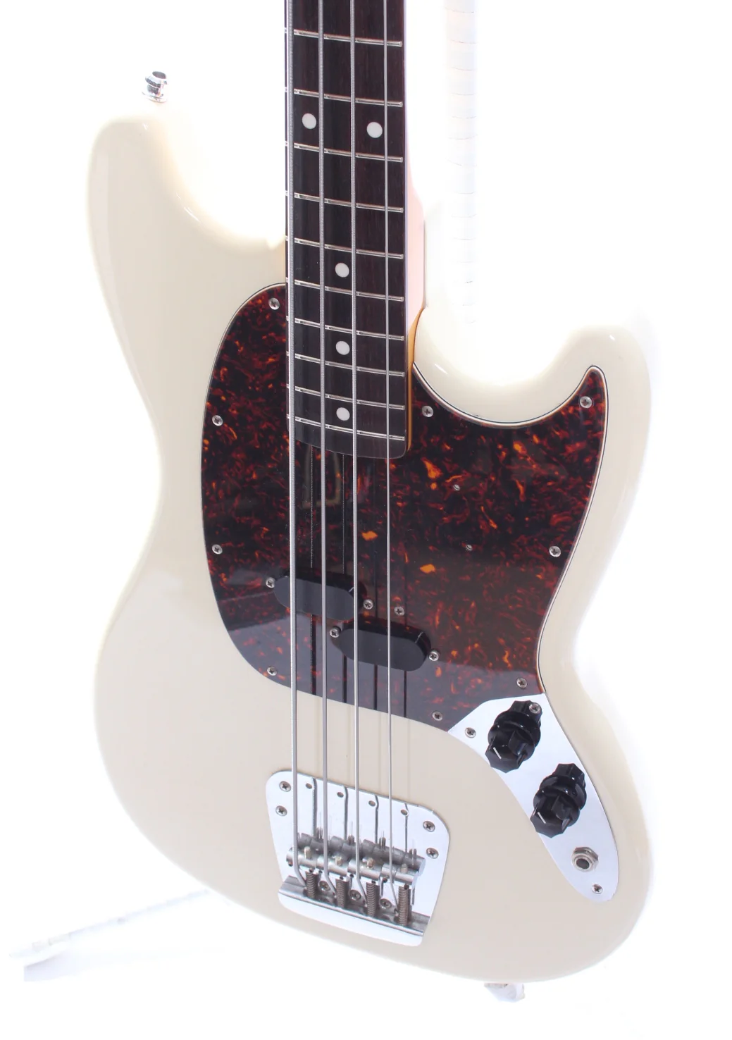 2003 Fender Mustang Bass vintage white - Image 3