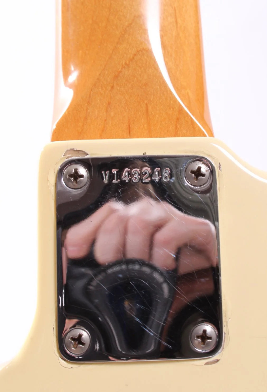 2003 Fender Precision Bass 62 American Vintage Reissue vintage white - Image 11