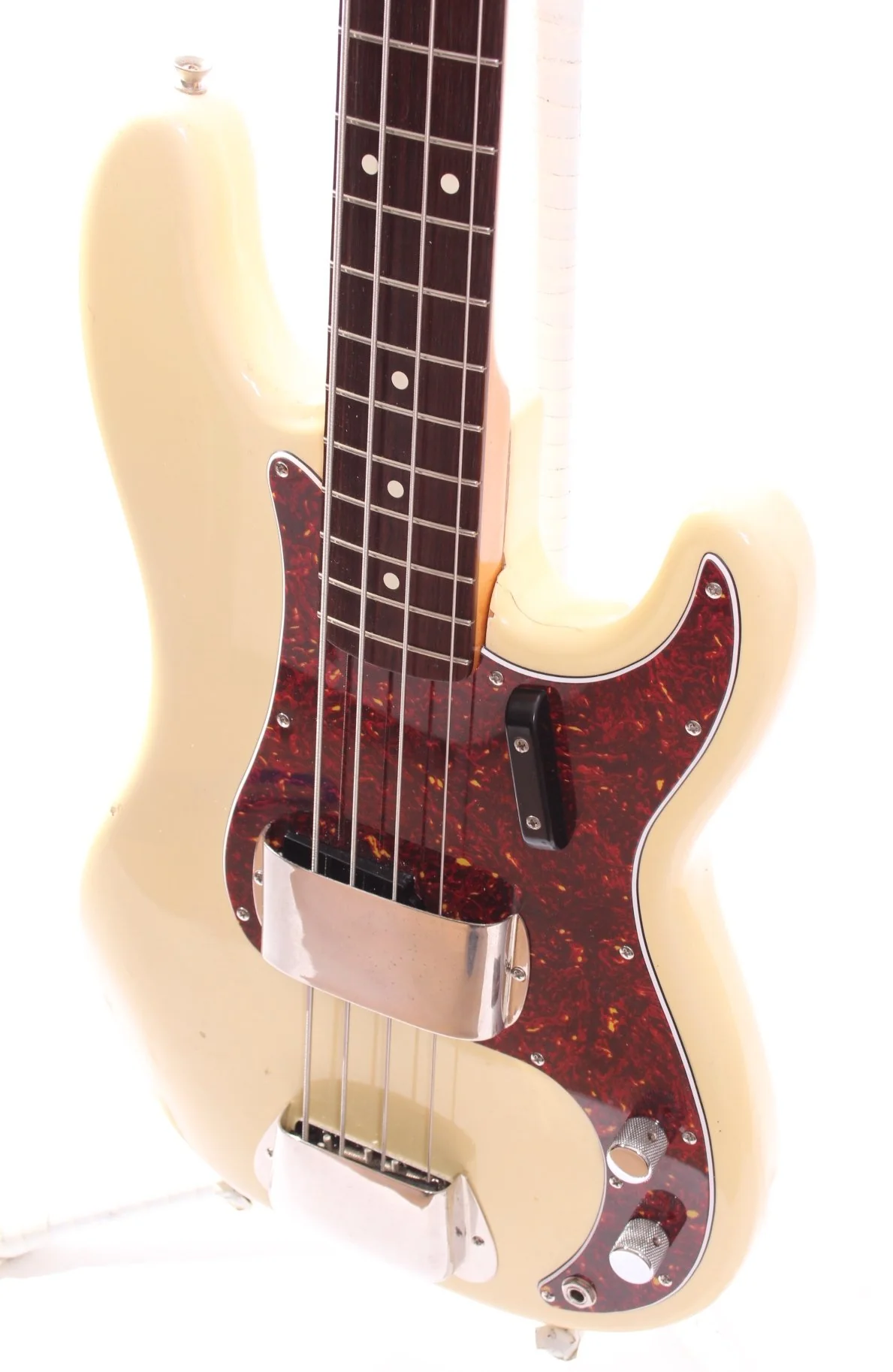 2003 Fender Precision Bass 62 American Vintage Reissue vintage white - Image 3