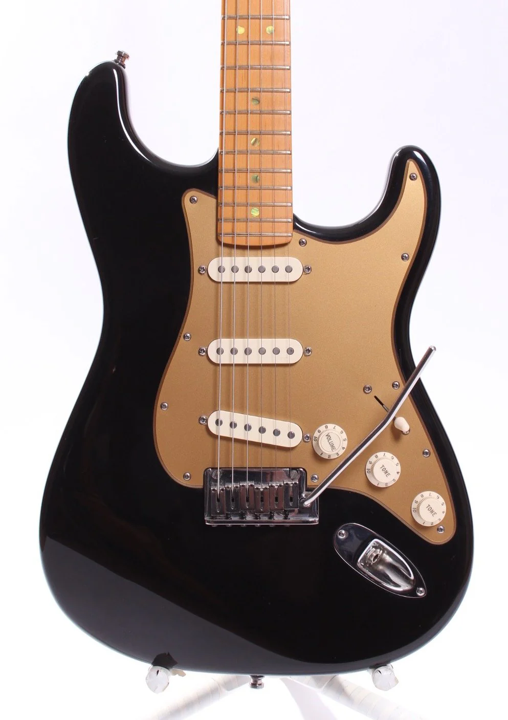 2003 Fender Stratocaster American Deluxe black - Image 2