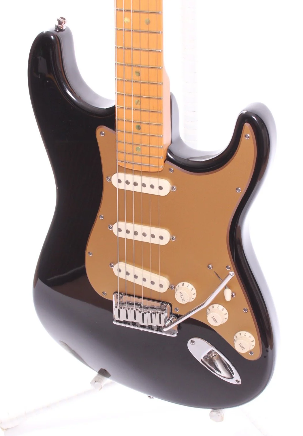2003 Fender Stratocaster American Deluxe black - Image 3