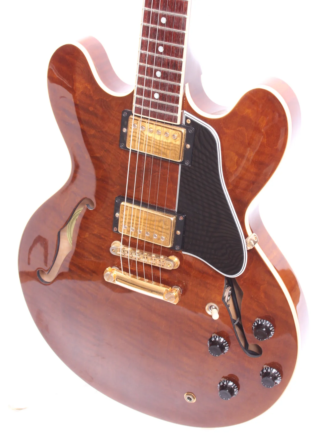 2003 Gibson ES-335 Dot Reissue translucent brown - Image 3